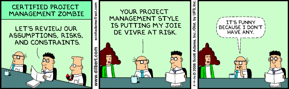 Dilbert Project Management Best Practices EVM And Agile Project Dilbert Project Management Best Practices EVM And Agile Project