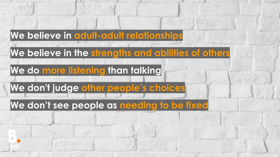 If We Want Different Relationships, The Doing Must Be New And Different&nbsp;Too